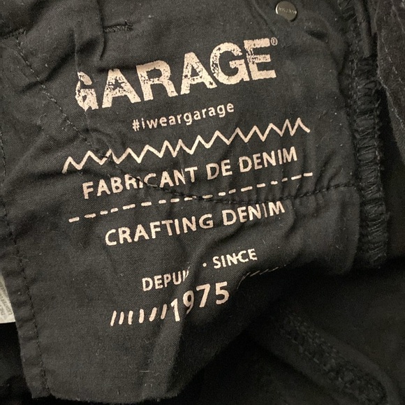 Garage - Size 1 - Black Ripped Jeans - High Waist - Picture 9 of 9